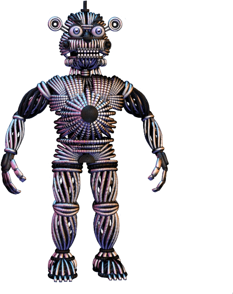 Fnaf Sister Location Freddy Endoskeleton (604x600), Png Download
