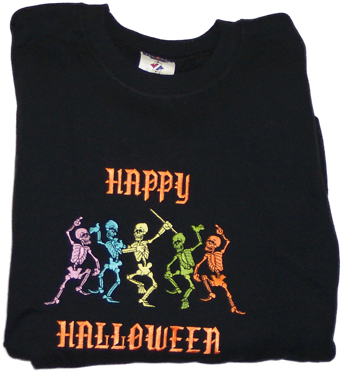 Halloween Skeletons Design - Active Tank (1120x1218), Png Download