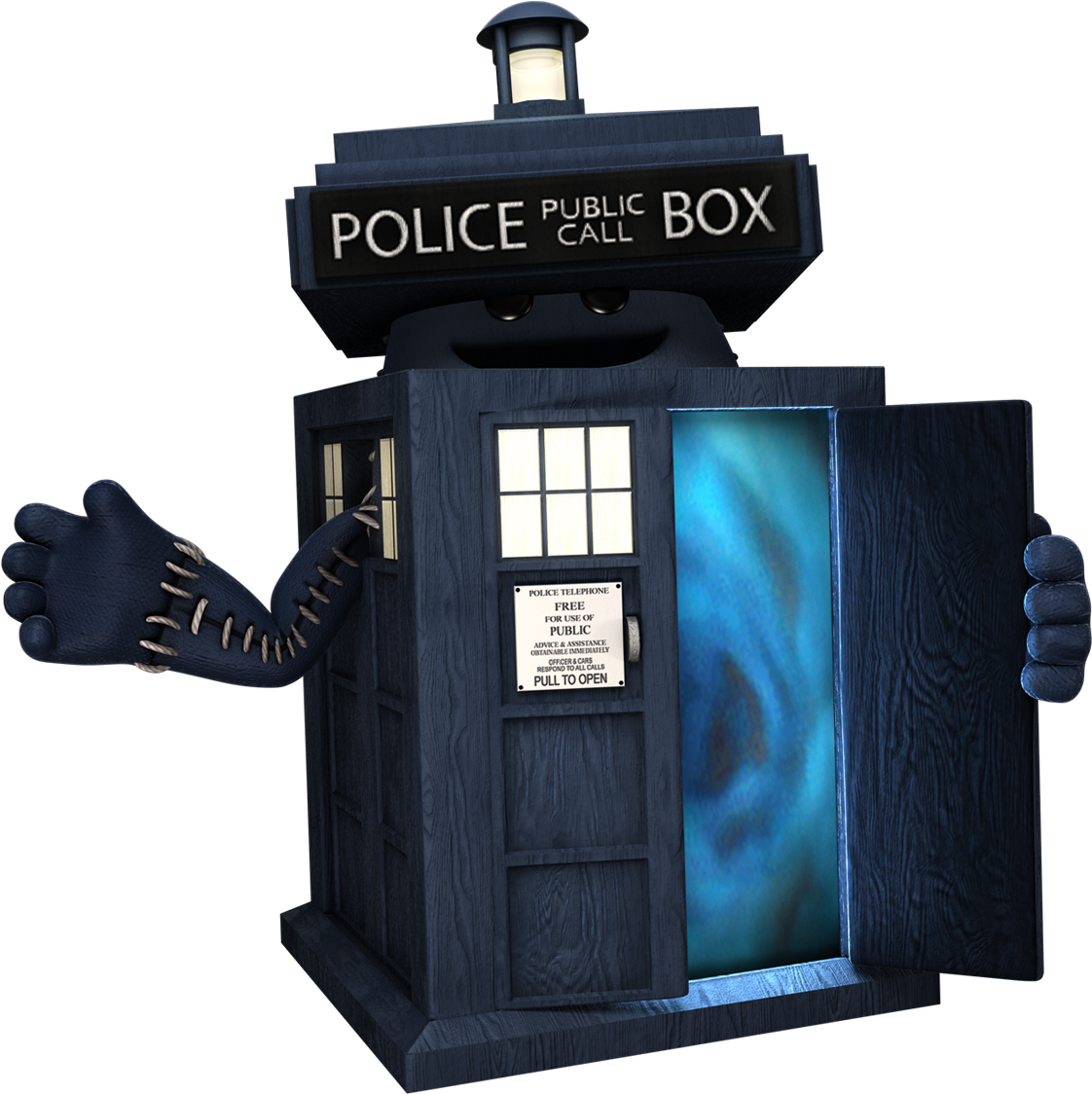 Tardisbigtogglepose - Little Big Planet Tardis (1200x1200), Png Download