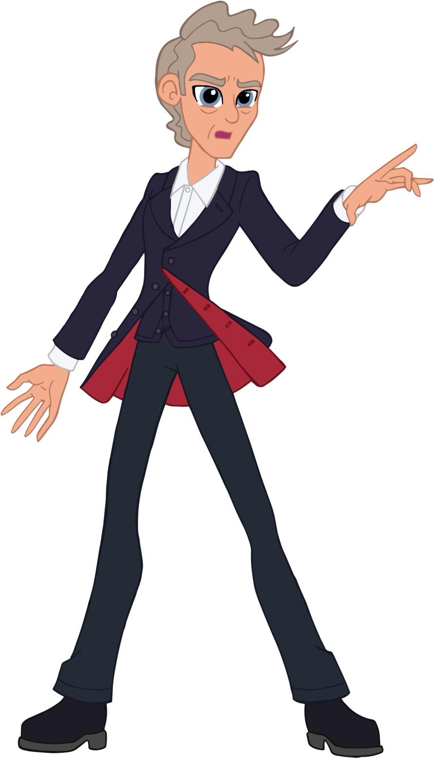 Equestria Girls Doctor Who - Cartoon (890x1552), Png Download