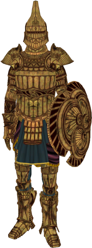 The Only Advantage Is It's Strength And Value - Oblivion Dwarven Armor (500x937), Png Download