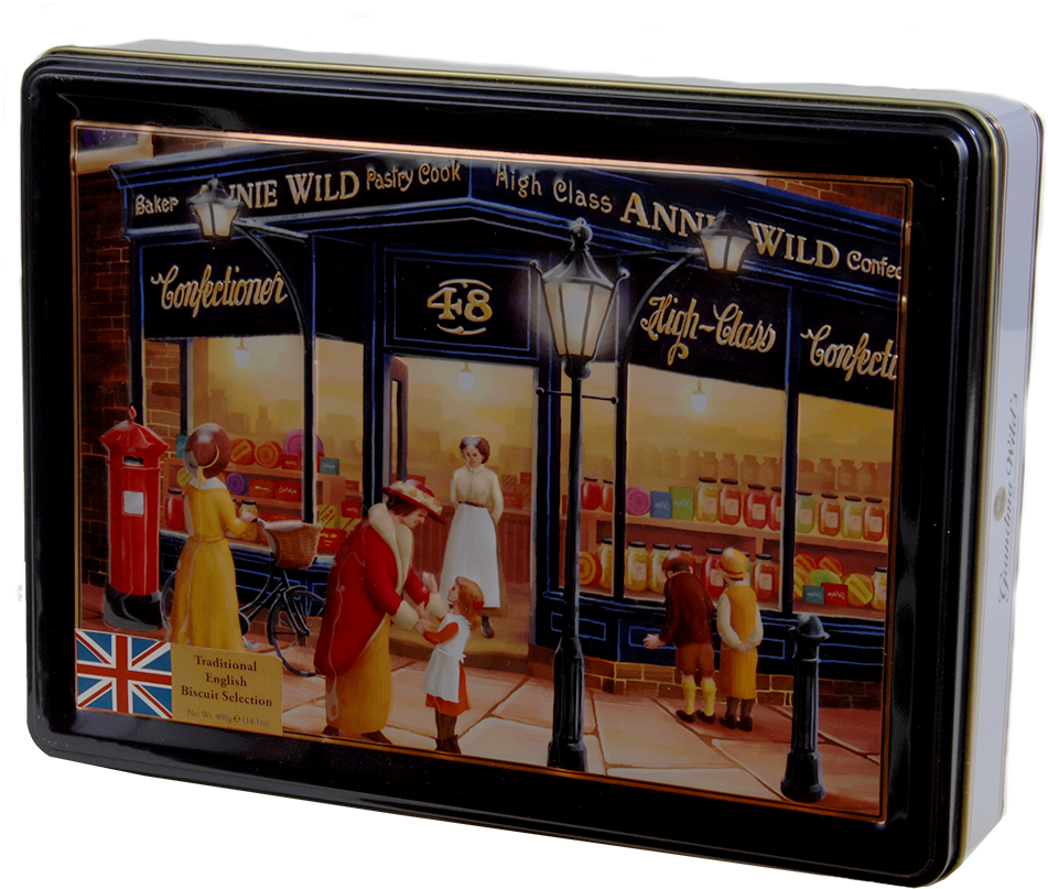 1018 Large Annie Wild Shop Window Tin - Figurine (1010x1010), Png Download