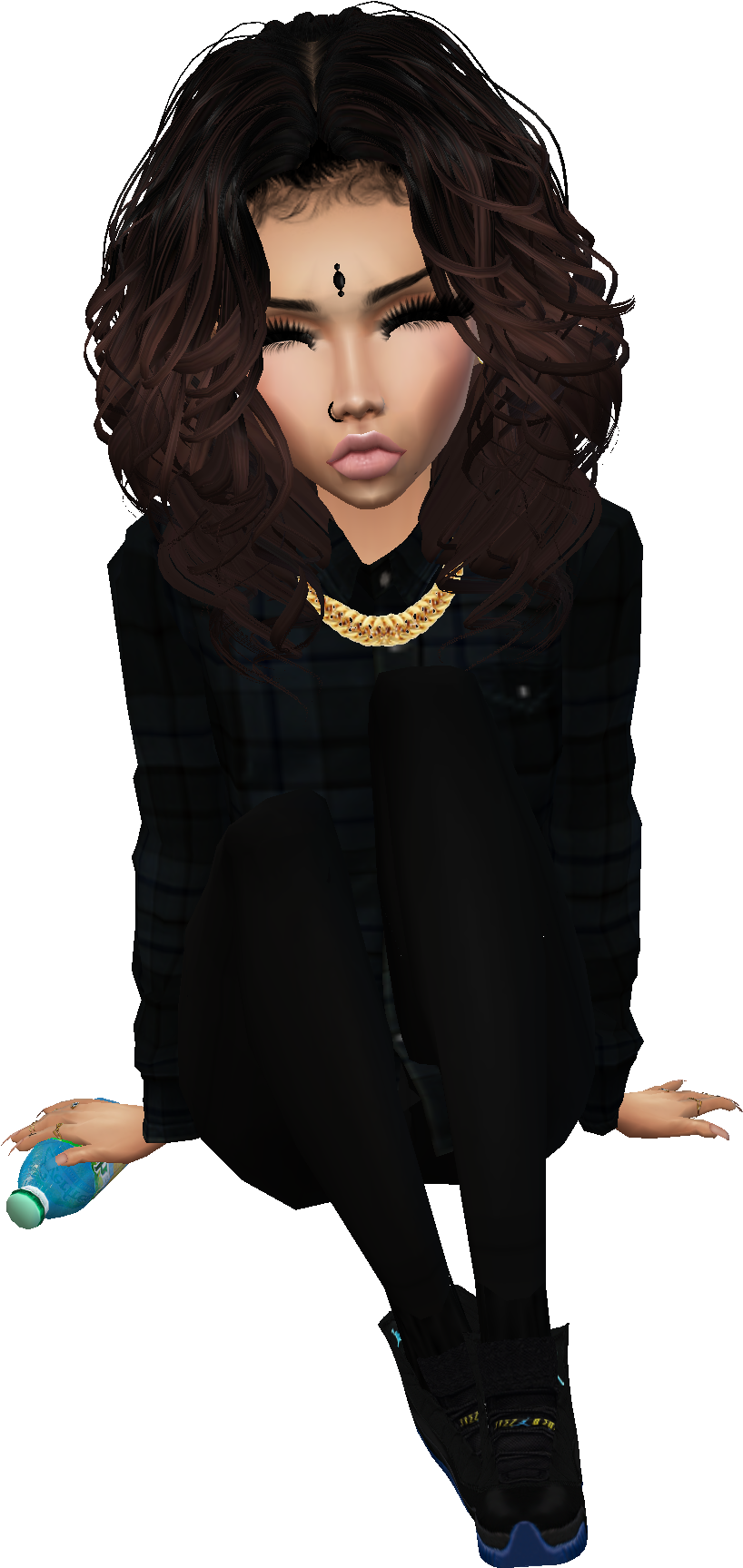 Resiss Imvu Arrogvntbriana On Pinterest Png Jhene Aiko - Girl (2048x2048), Png Download