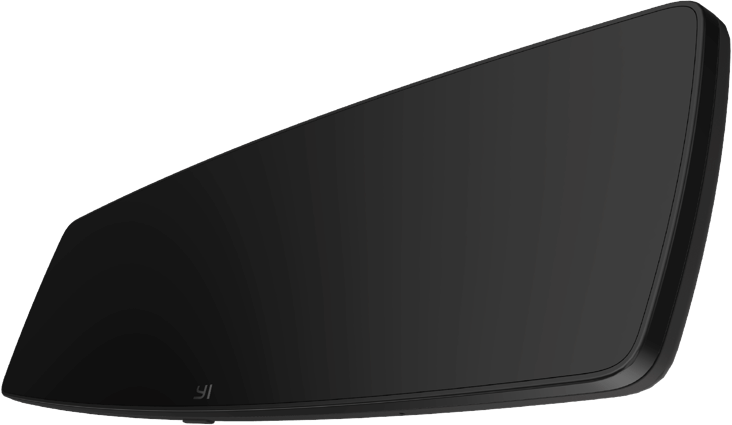 Yi Mirror Dash Camera - Yi Mirror Dash Camera Ai (732x425), Png Download