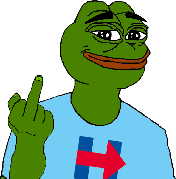 Pepe Weeaboo Clipart , Png Download - Smug Pepe (581x590), Png Download