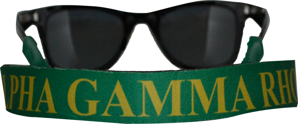 Alpha Gamma Rho Sunglass Strap Traditional Two Color - Sigma Alpha Epsilon (1023x426), Png Download