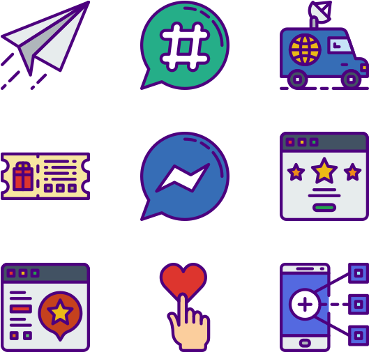 Social Media (600x564), Png Download