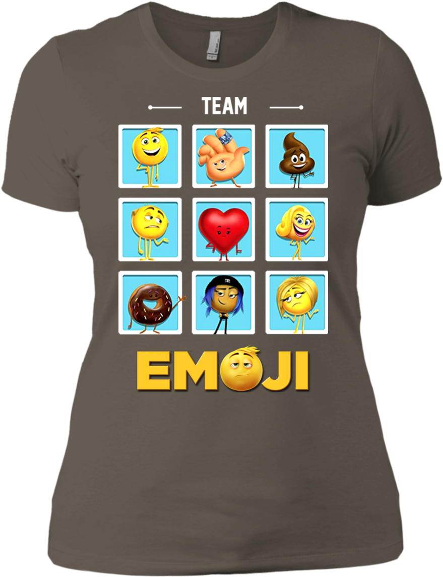 The Emoji Movie Team Emoji Panels T-shirt (1155x1155), Png Download