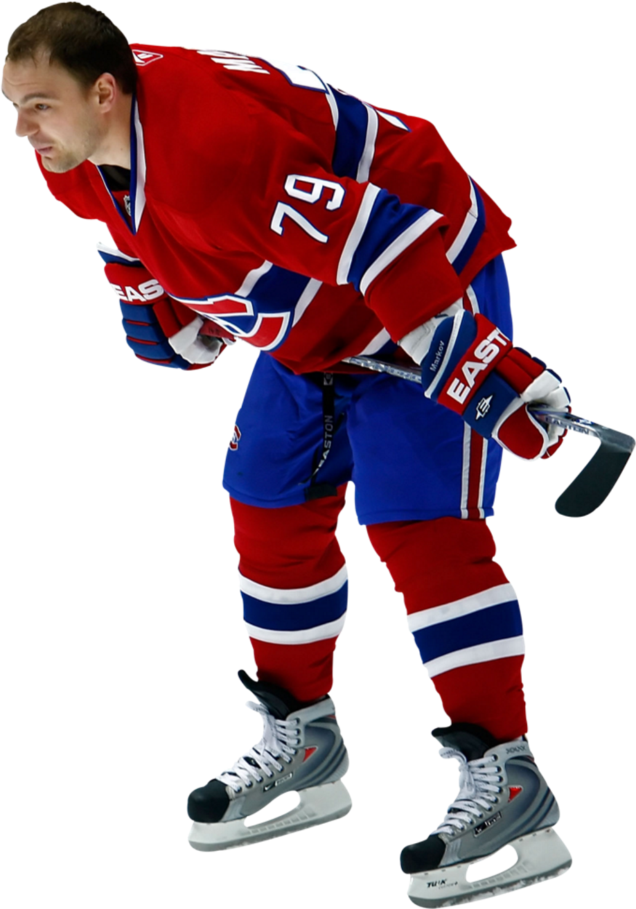 Sidney Crosby On Tom Wilson - Andrei Markov Png (1000x1382), Png Download