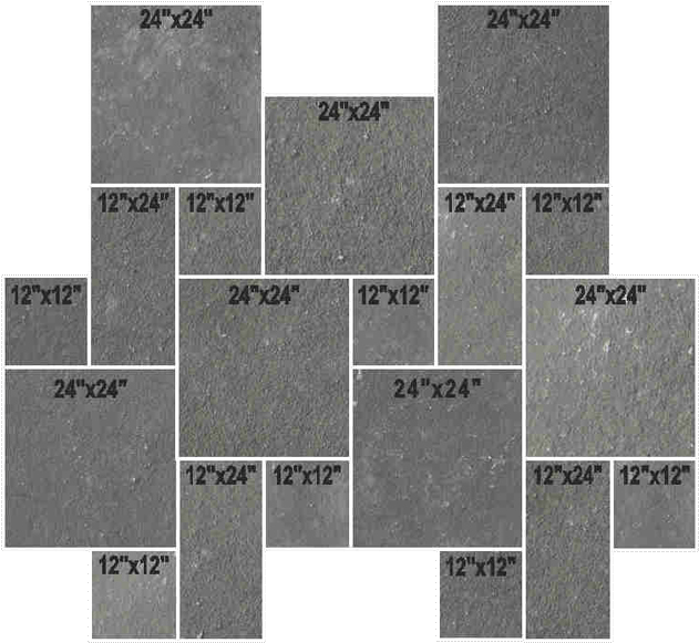 Pavers Lime Black Random Pattern Dimensional - Minecraft Skin Black Blue Girl (800x666), Png Download