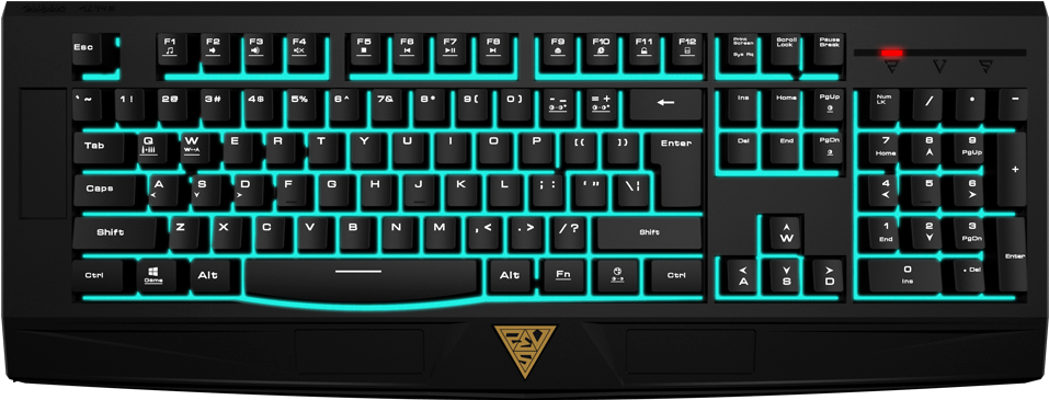 19 Key Rollover E 11 Hotkeys Multimídia Podem Executar - Gamdias Ares 7 Color (960x558), Png Download