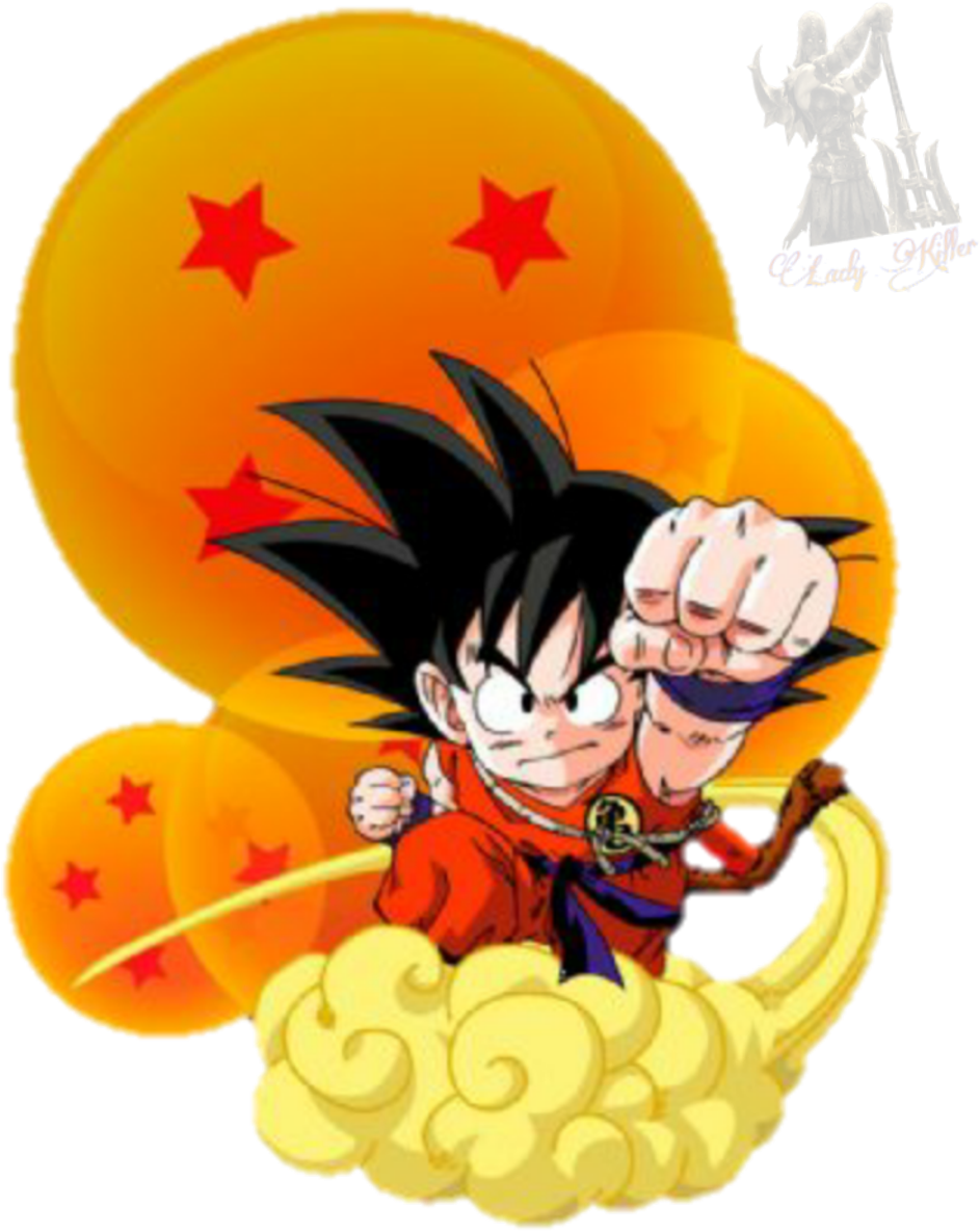 #goku #dragonball #db #anime #manga #nubevoladora #flyingnimbus - Dragon Ball Mouse Pad (1024x1194), Png Download