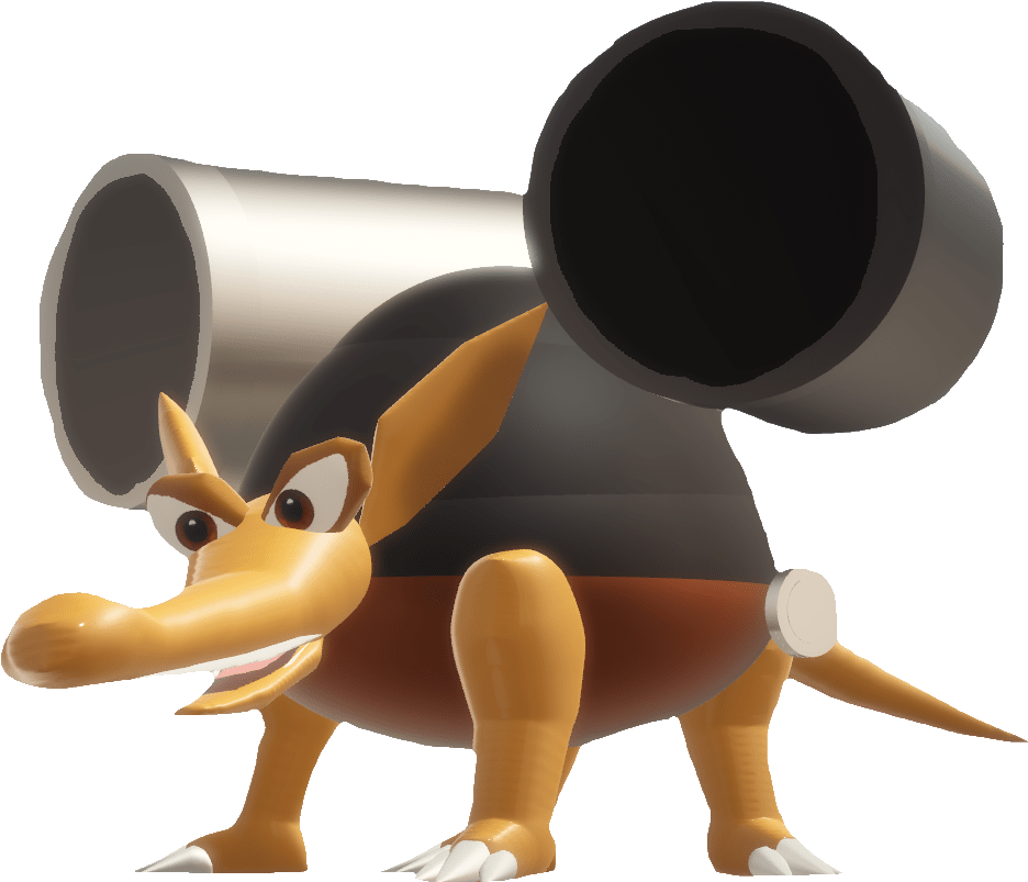 Army Dillo Donkey Kong Fantendo - Donkey Kong Armadillo Enemies (1033x836), Png Download