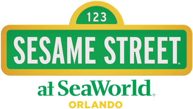 123 Sesame Street At Seaworld Orlando Logo - Sesame Street At Seaworld Orlando Logo (750x423), Png Download