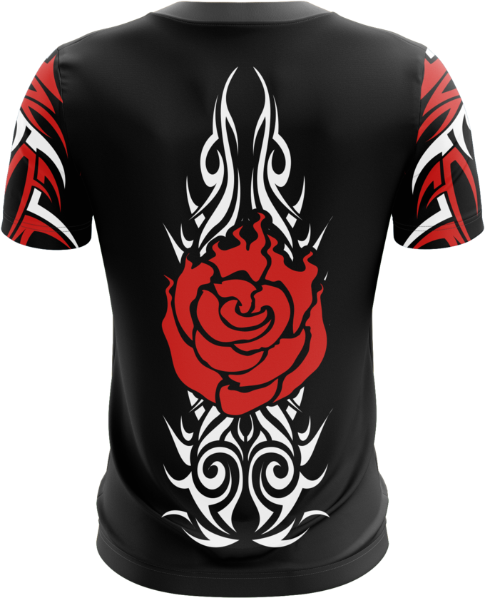 Rwby Ruby Rose Symbol Unisex 3d T Shirt Fullprinted - Ruby Rose (1024x1024), Png Download