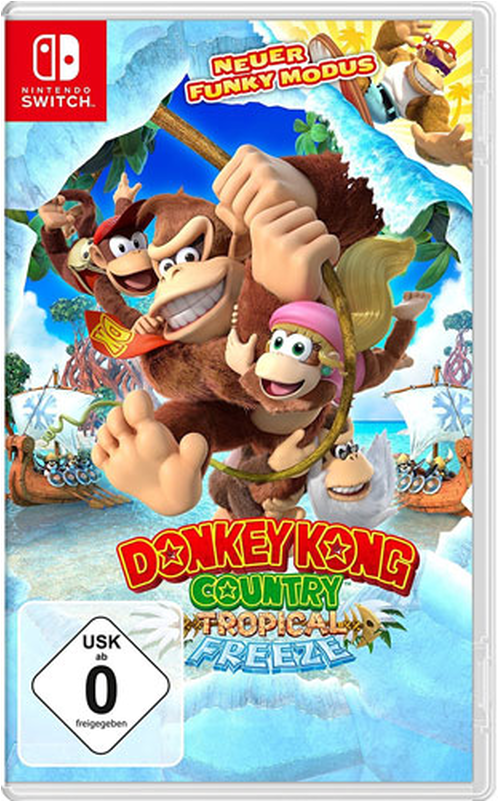 Donkey Kong Country Freeze [nintendo Switch] - Donkey Kong Tropical Freeze Switch Uk (800x800), Png Download