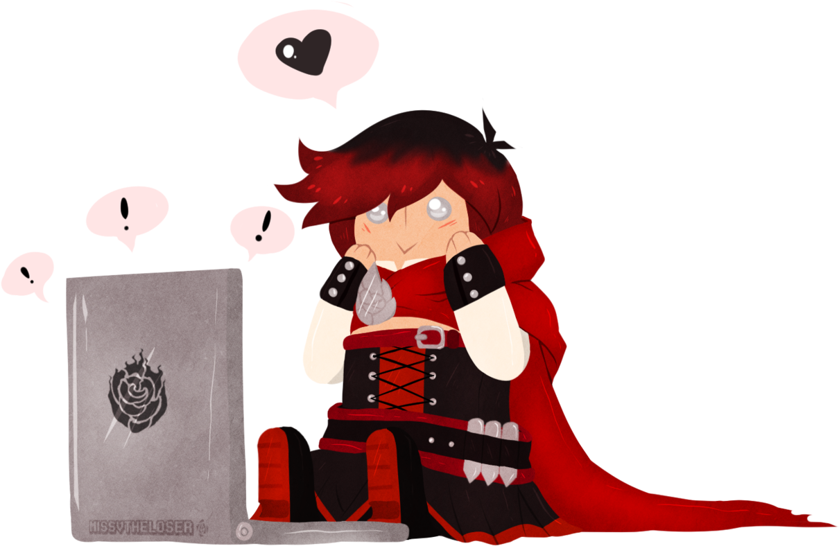 I Made A Rwby Server About Well Ruby Mostly Just A - Ruby Rose (1280x853), Png Download