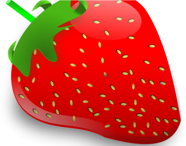 Fruit Free On Dumielauxepices Net - Strawberry Clip Art (640x480), Png Download