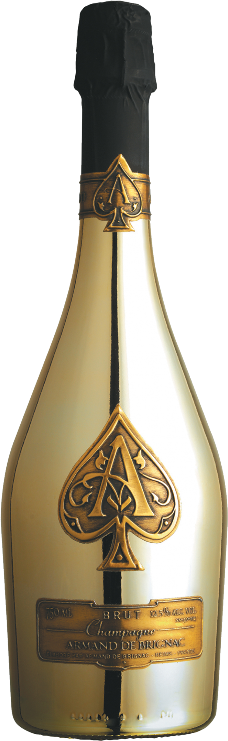 Download 750 X 2500 9 0 Ace Of Spades Gold Bottle Full Size Png Image Pngkit