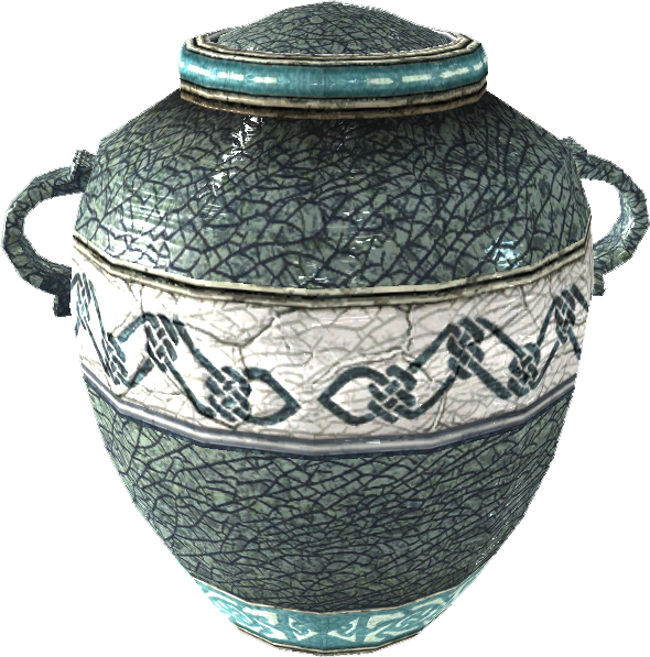 Burialurn3 - Porcelain (590x597), Png Download