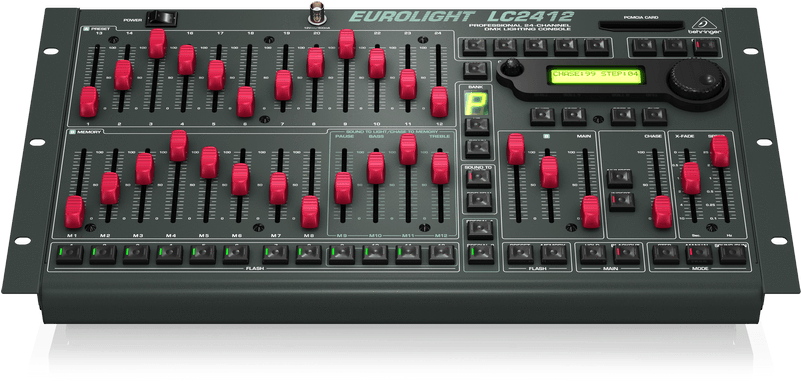 Behringer Eurolight Lc2412 Professional 24-channel - Behringer Eurolight Lc2412 (800x800), Png Download