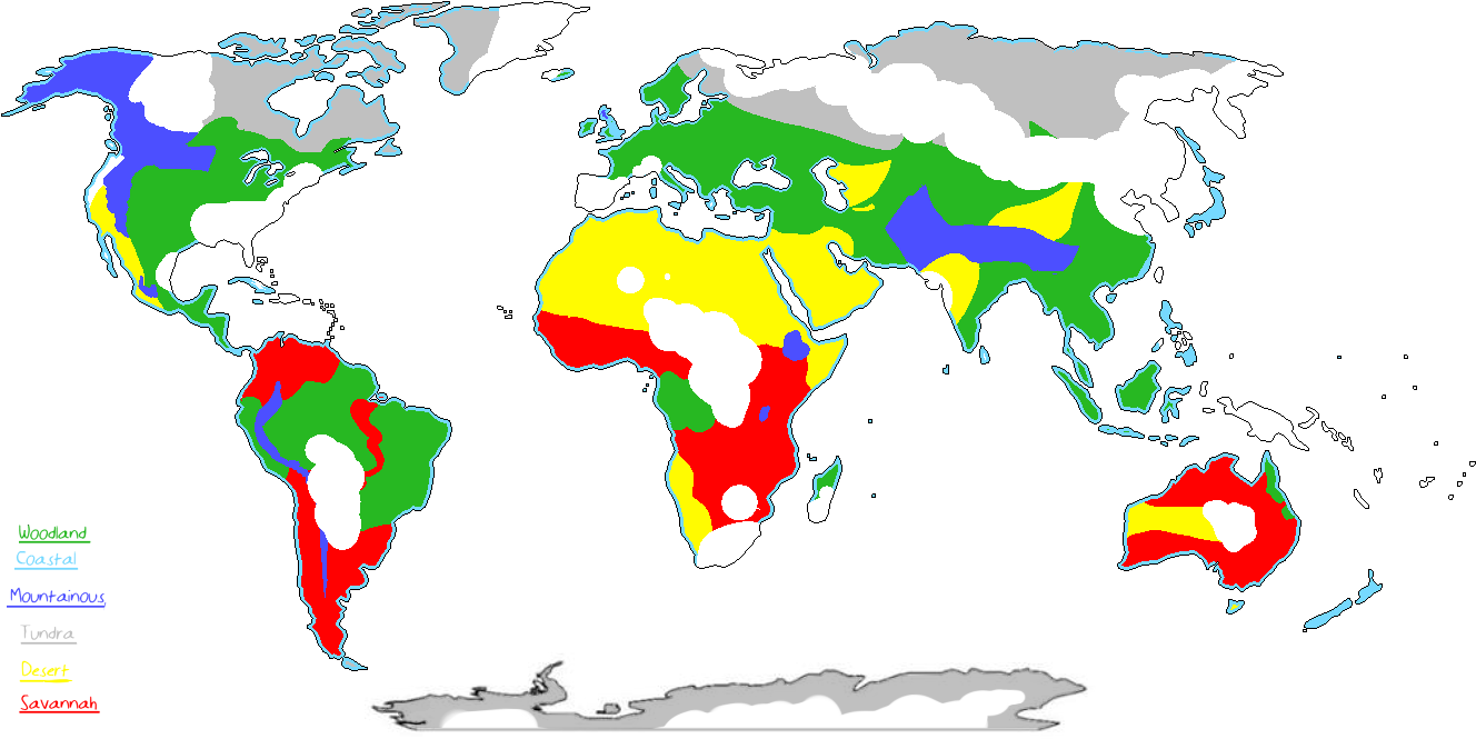Harpy Distribution - High Quality World Map Black And White (1369x691), Png Download