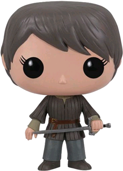 Game Of Thrones - Arya Stark Funko (600x600), Png Download