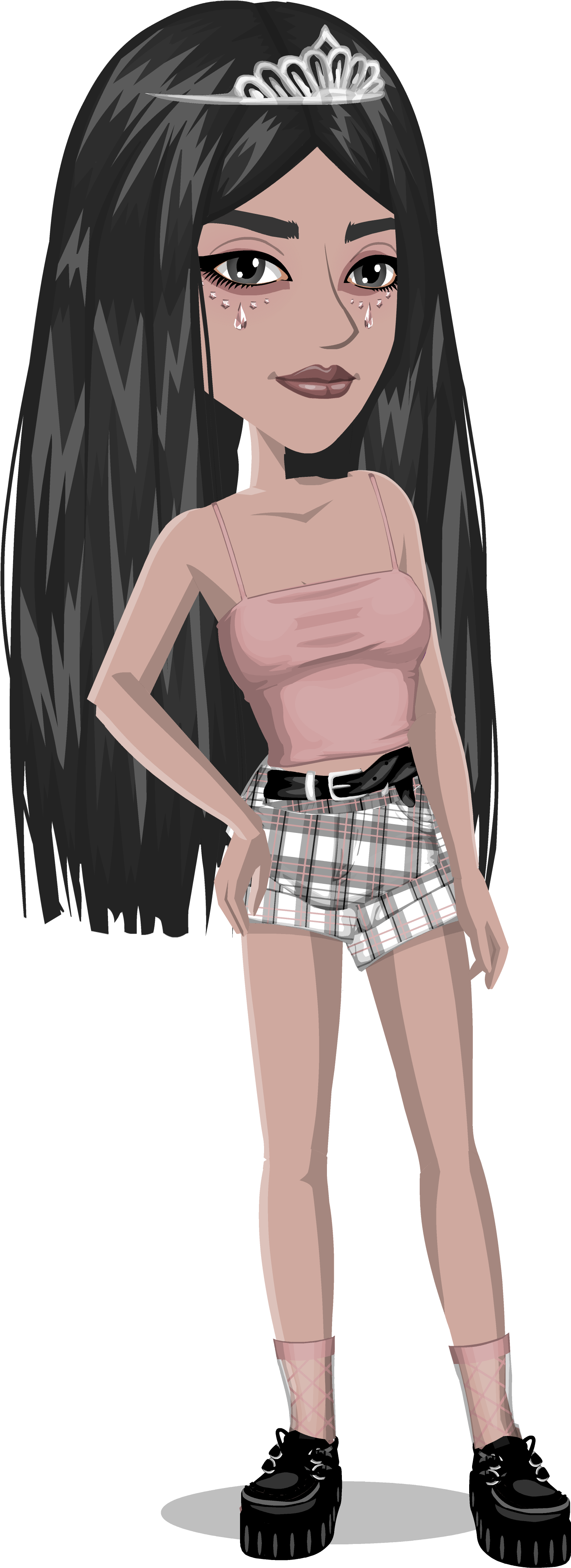 Moviestarplanet Aesthetic (1596x4332), Png Download