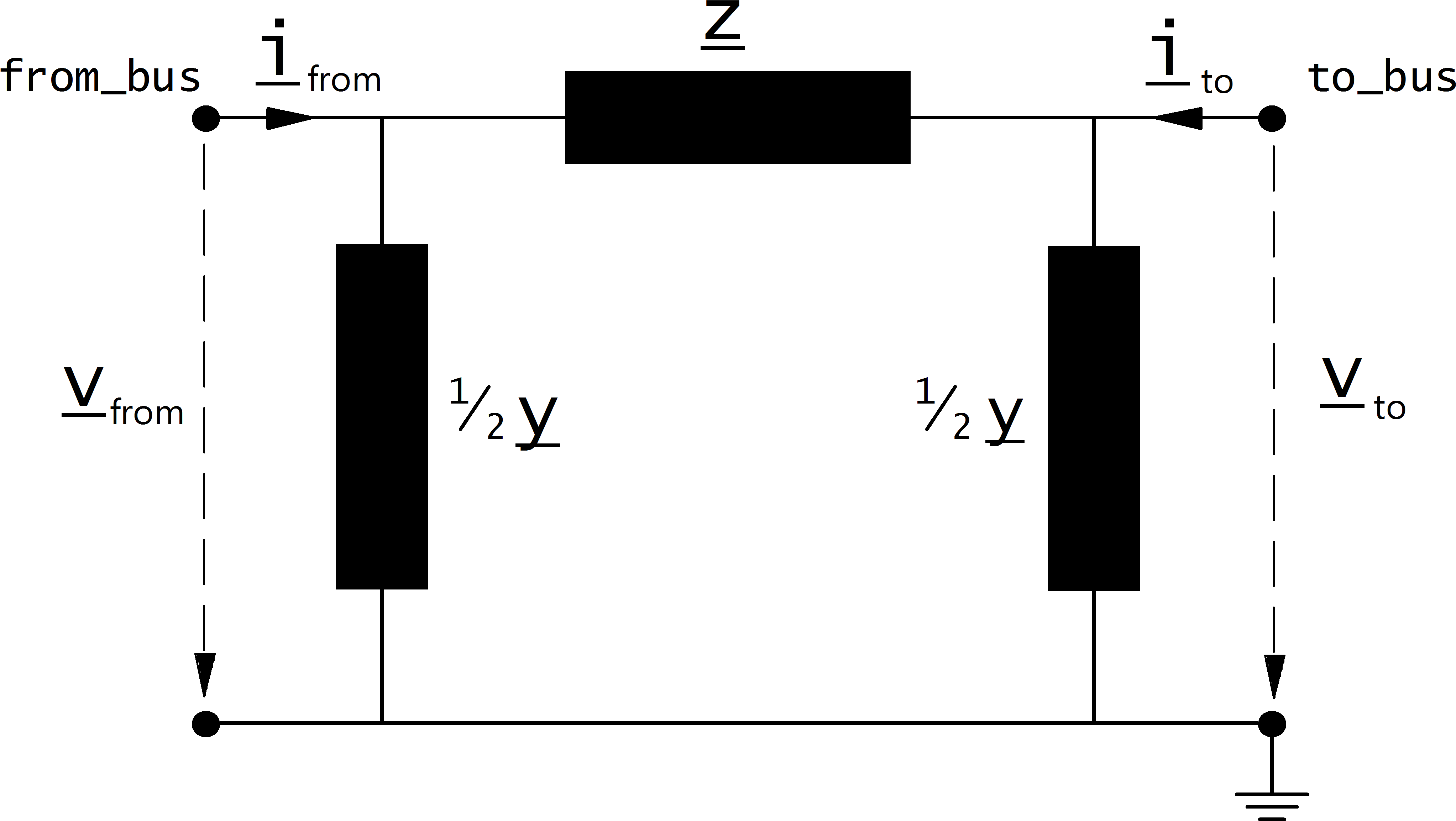 The Elements In The Equivalent Circuit Are Calculated - Diagram (4335x2630), Png Download
