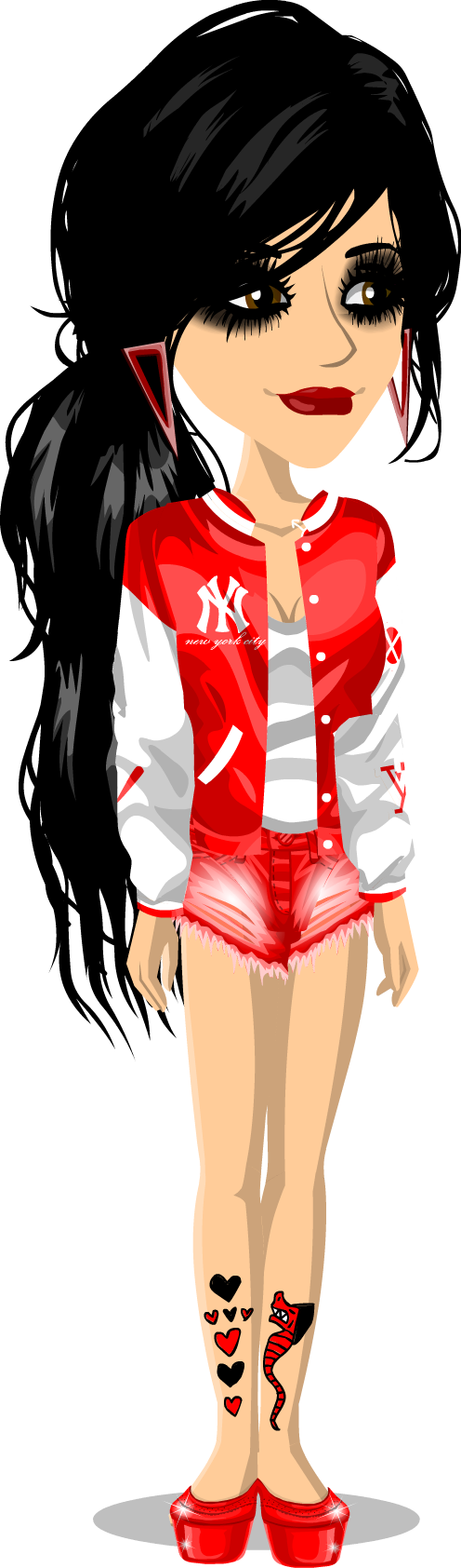 Msp For Wikia ♥ - Girl (496x1684), Png Download