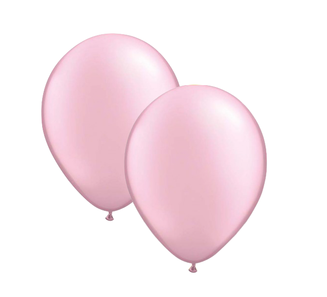 Mini Pearl Pink Balloons - Vse Najboljše Za Rojstni Dan (700x699), Png Download
