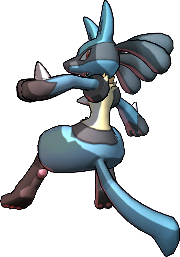 Lucario Render By Maximum-124 Charizard, Pokemon Stuff, - Lucario Render (631x900), Png Download