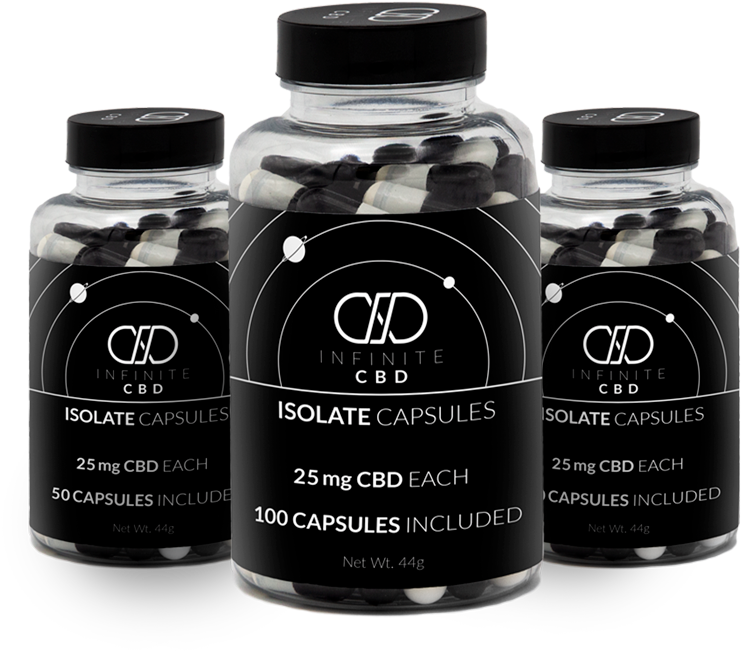 25mg All Capsules - Glass Bottle (800x800), Png Download