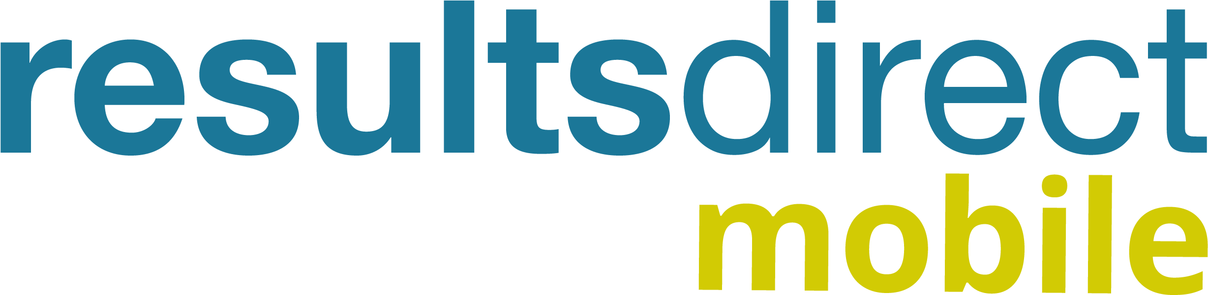 Results Direct Mobile Logo 002 - Graphic Design (2623x704), Png Download