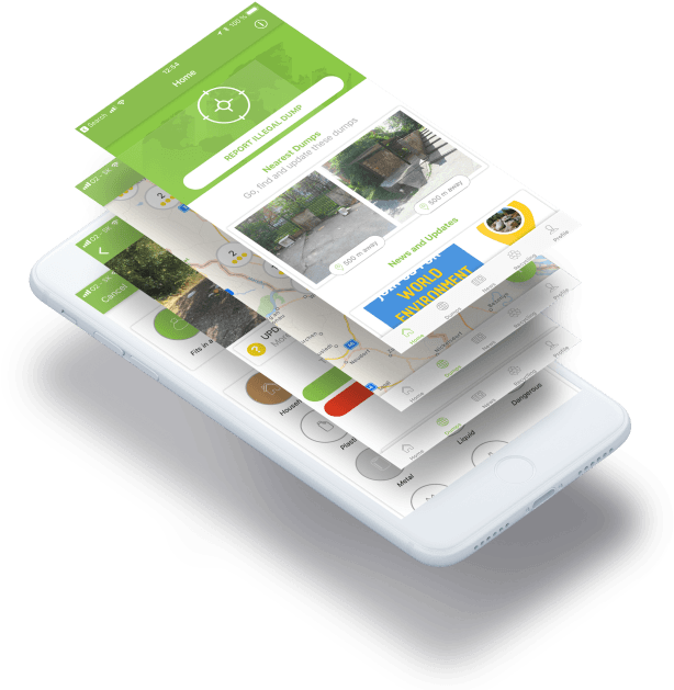 Check Out The New Features In Trashout App - Smartphone (640x640), Png Download