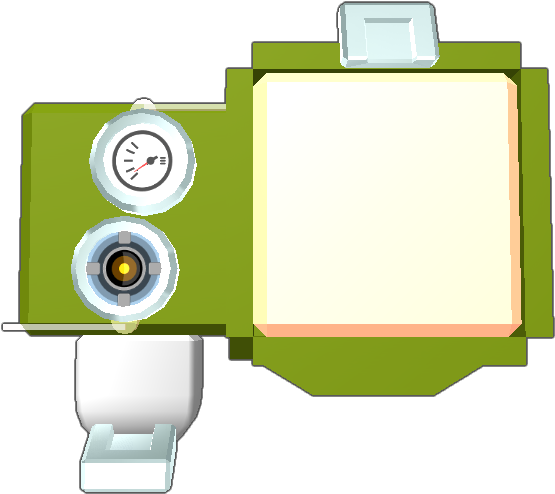 Vault Tec's Newest Pip Boy, With An Amber Display - Illustration (768x768), Png Download