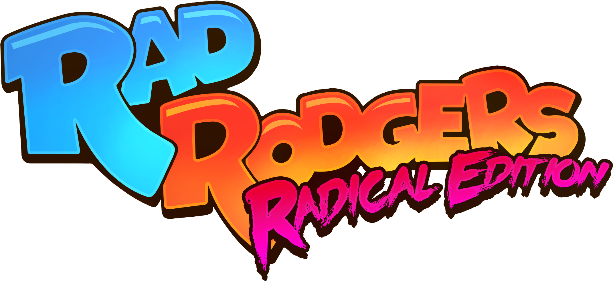 Fight Alongside Or Against Buddies In Radical Edition's - Rad Rodgers Radical Edition Logo Png (2200x1000), Png Download