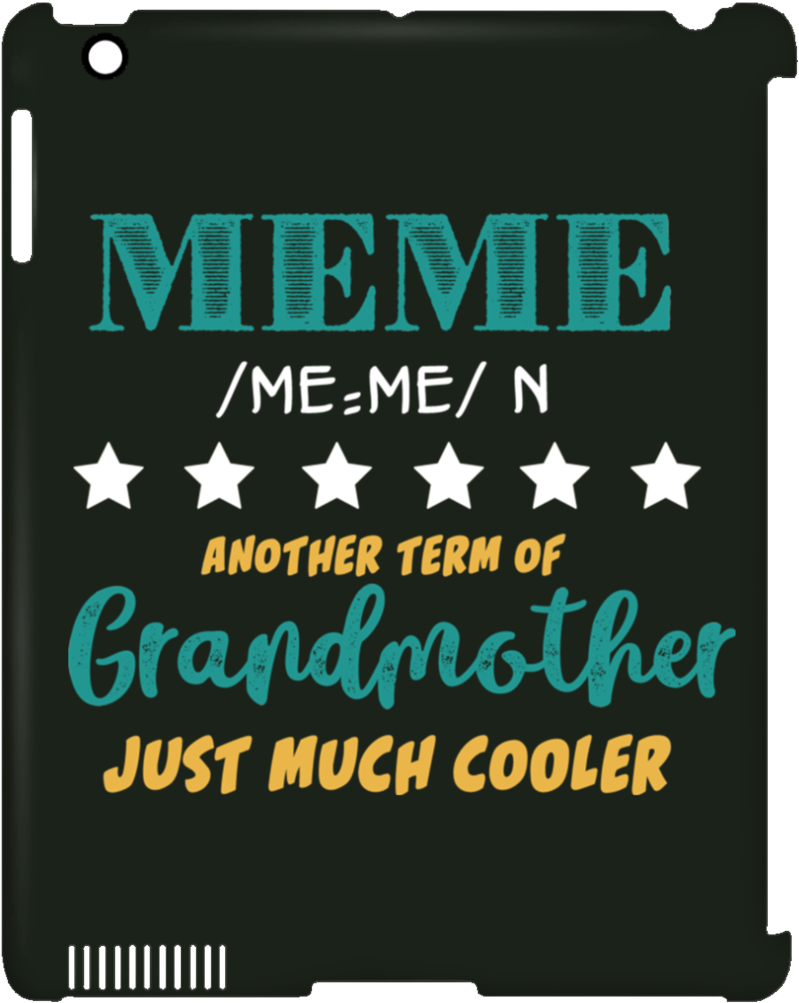 Meme Definition Grandma Tablet Covers Best Funny Store - Australia Day (1024x1024), Png Download