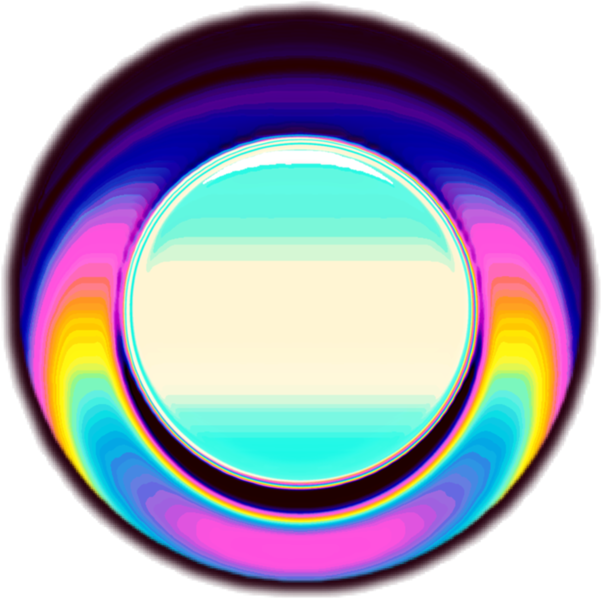 Empress Iridescence Some New Transparent Background - Circle (1280x1280), Png Download