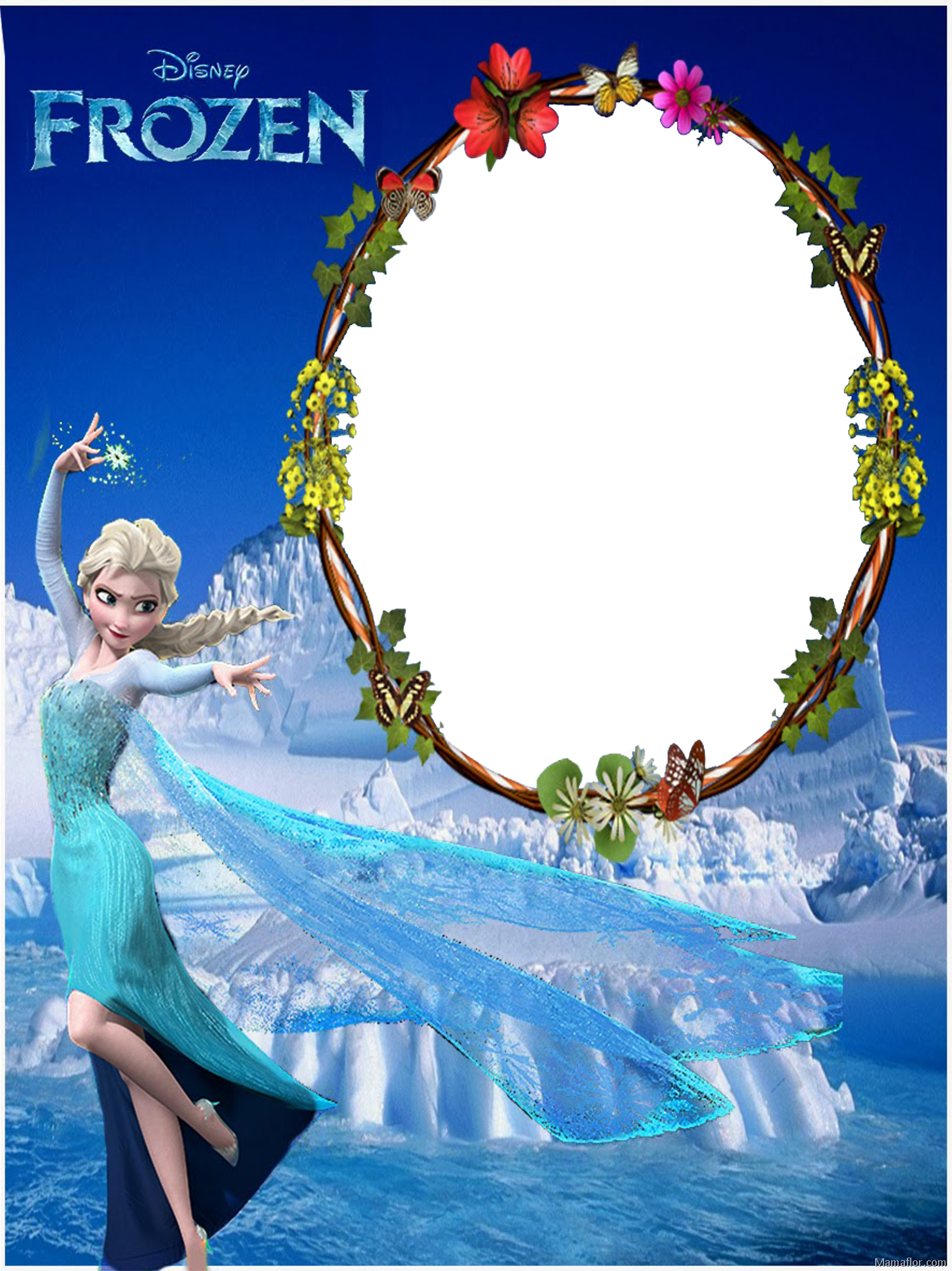 Marcos De Fotos Frozen Elsa Anna 30 Lindos (1500x2002), Png Download