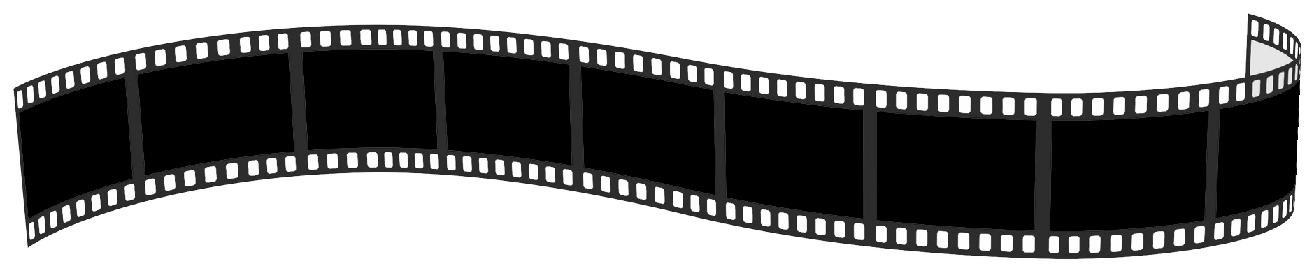 Film Reel Png - Photographic Film (1913x504), Png Download