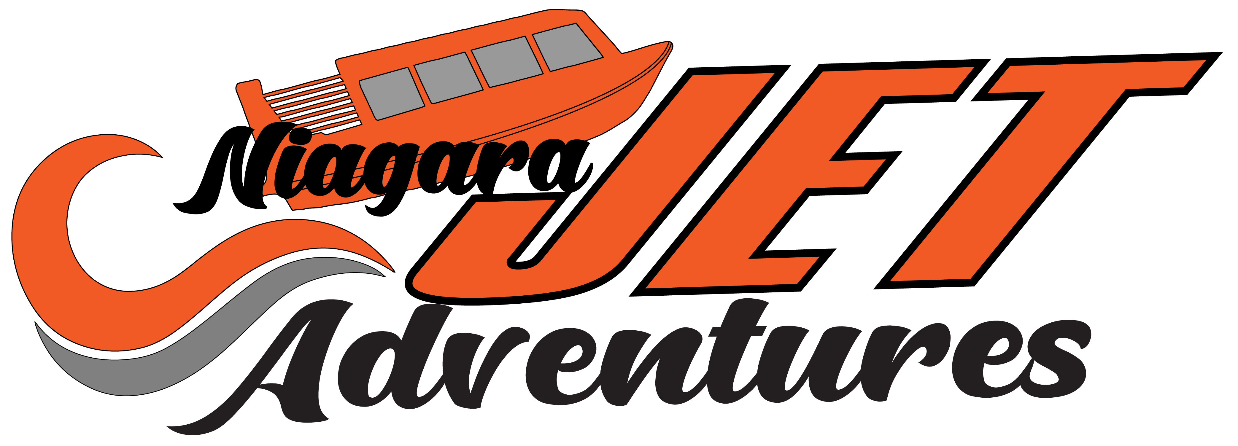 Jetboatlogoblack-004 (4173x1504), Png Download