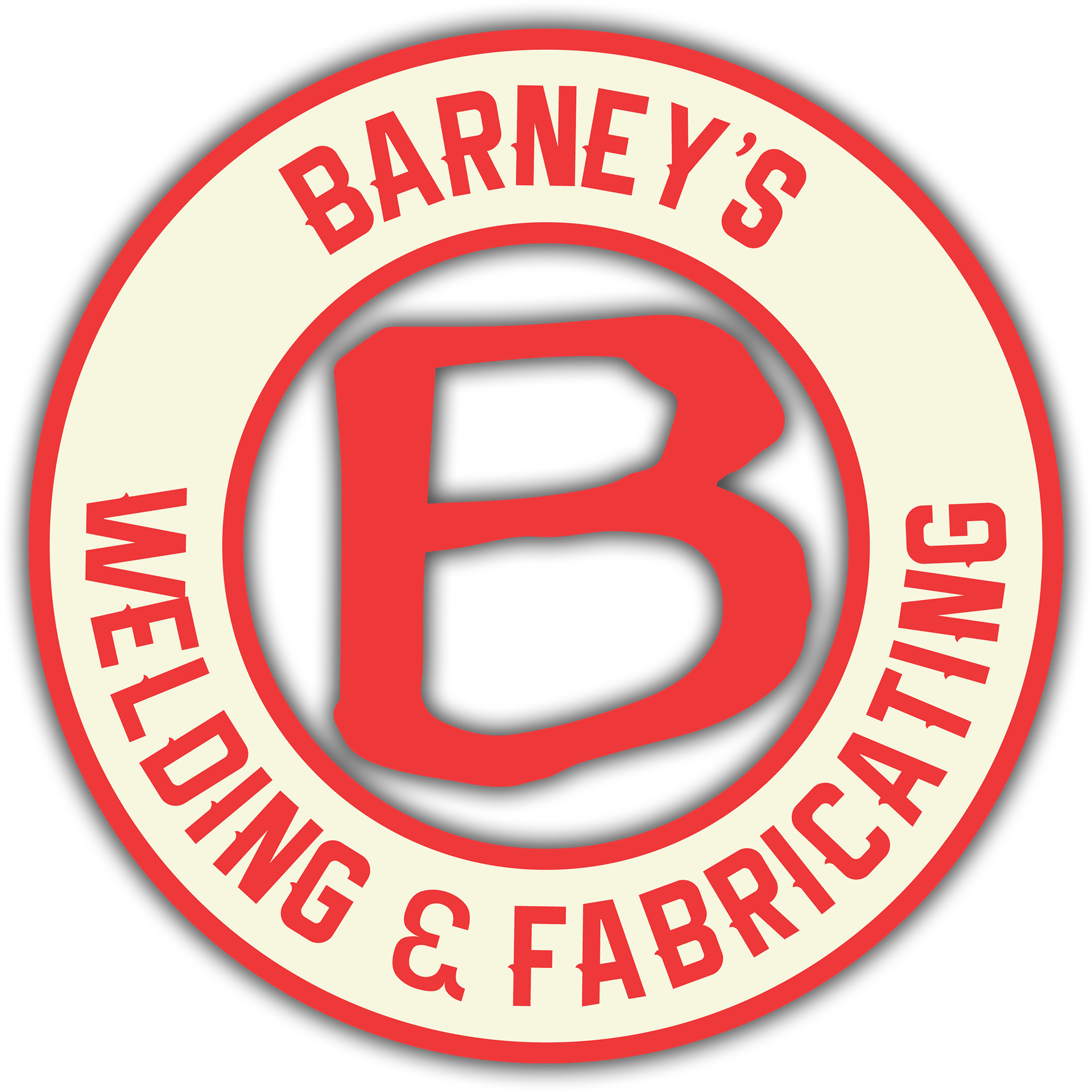 Barney's Welding And Fabricating Logo - Logo Croix Rouge Malagasy (1920x1920), Png Download