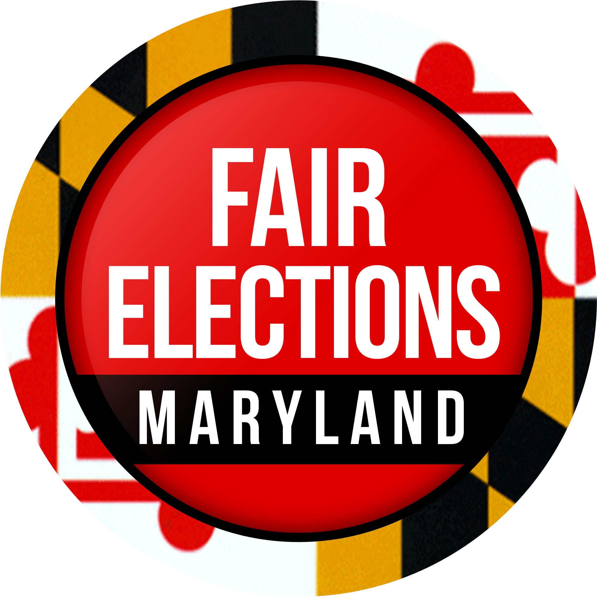 Fair Elections Maryland - Maryland Local Elections (2489x2178), Png Download