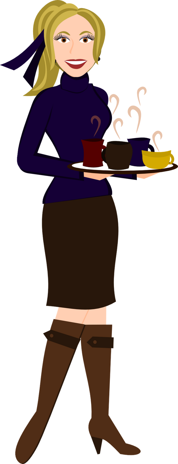 Cartoon (614x1600), Png Download