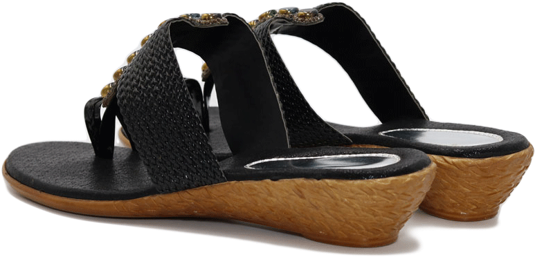 Lemex Sb2 Ladies Flats Slippers - Slide Sandal (1200x800), Png Download