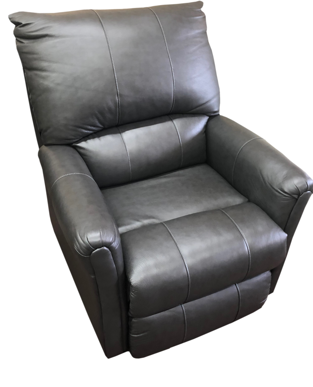 Gray Recliner Edited Copy - Recliner (1000x1333), Png Download
