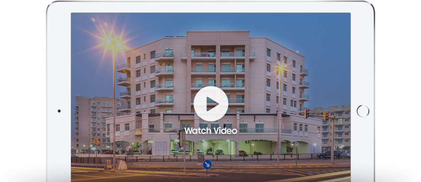 Properties Size Range - Commercial Building (848x366), Png Download