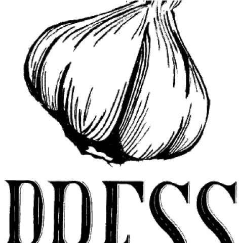 Drawn Onion White Png - Logo Garlic Png (640x480), Png Download