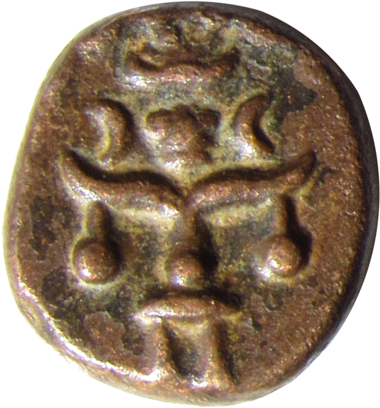 Sreekrishna Holding Balls Of Butter In Both Hands Which - Bronze (851x852), Png Download